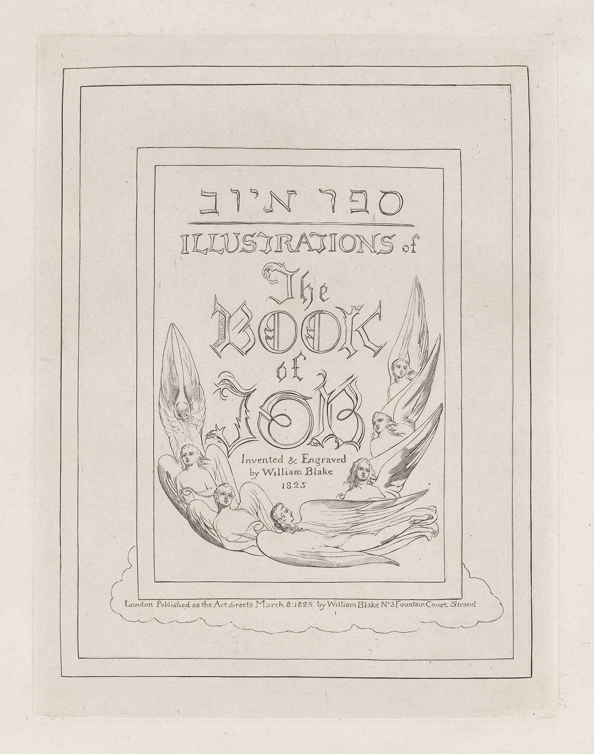 WILLIAM BLAKE Illustrations of the Book of Job